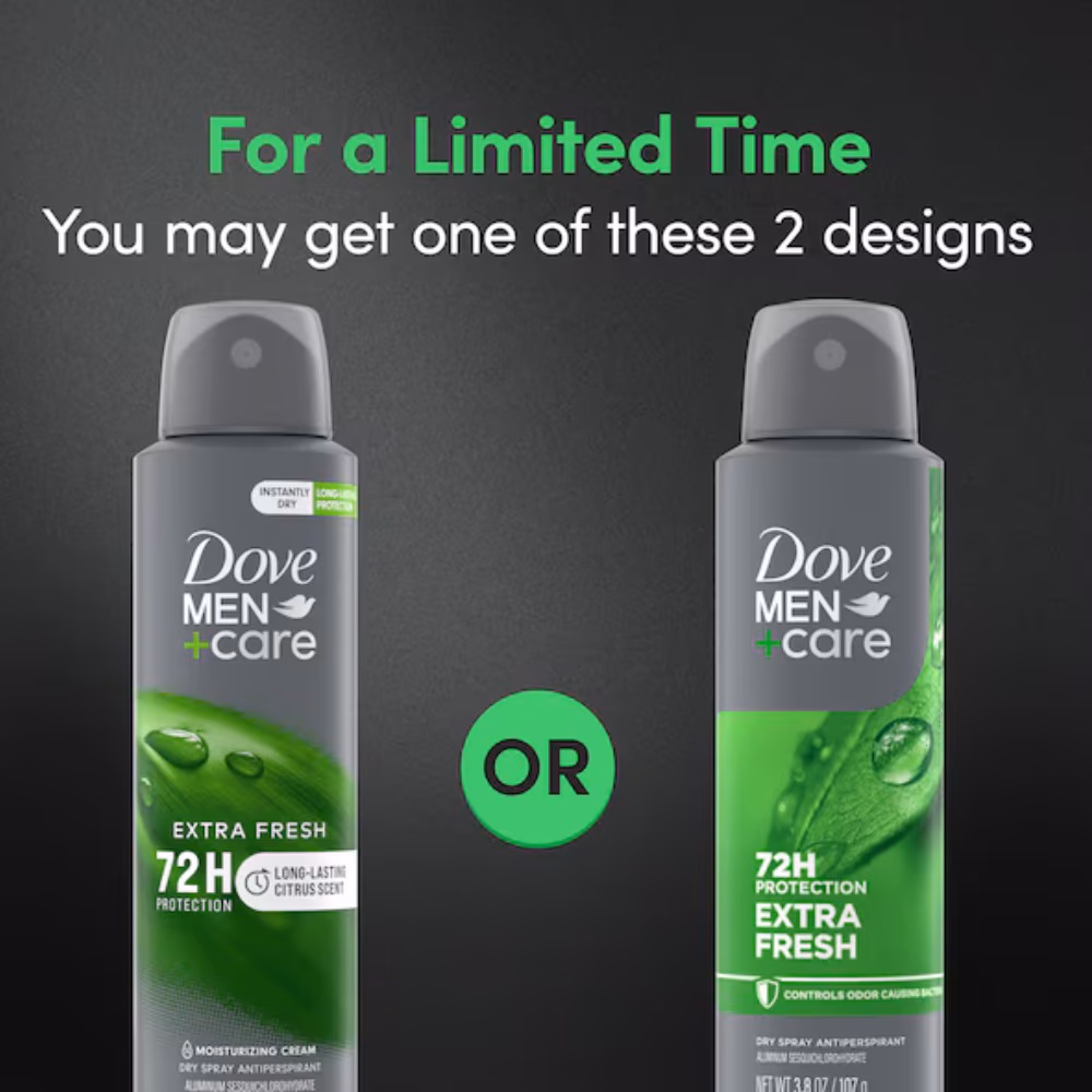 Dove Deo Spray Extra Fresh 150ml 2