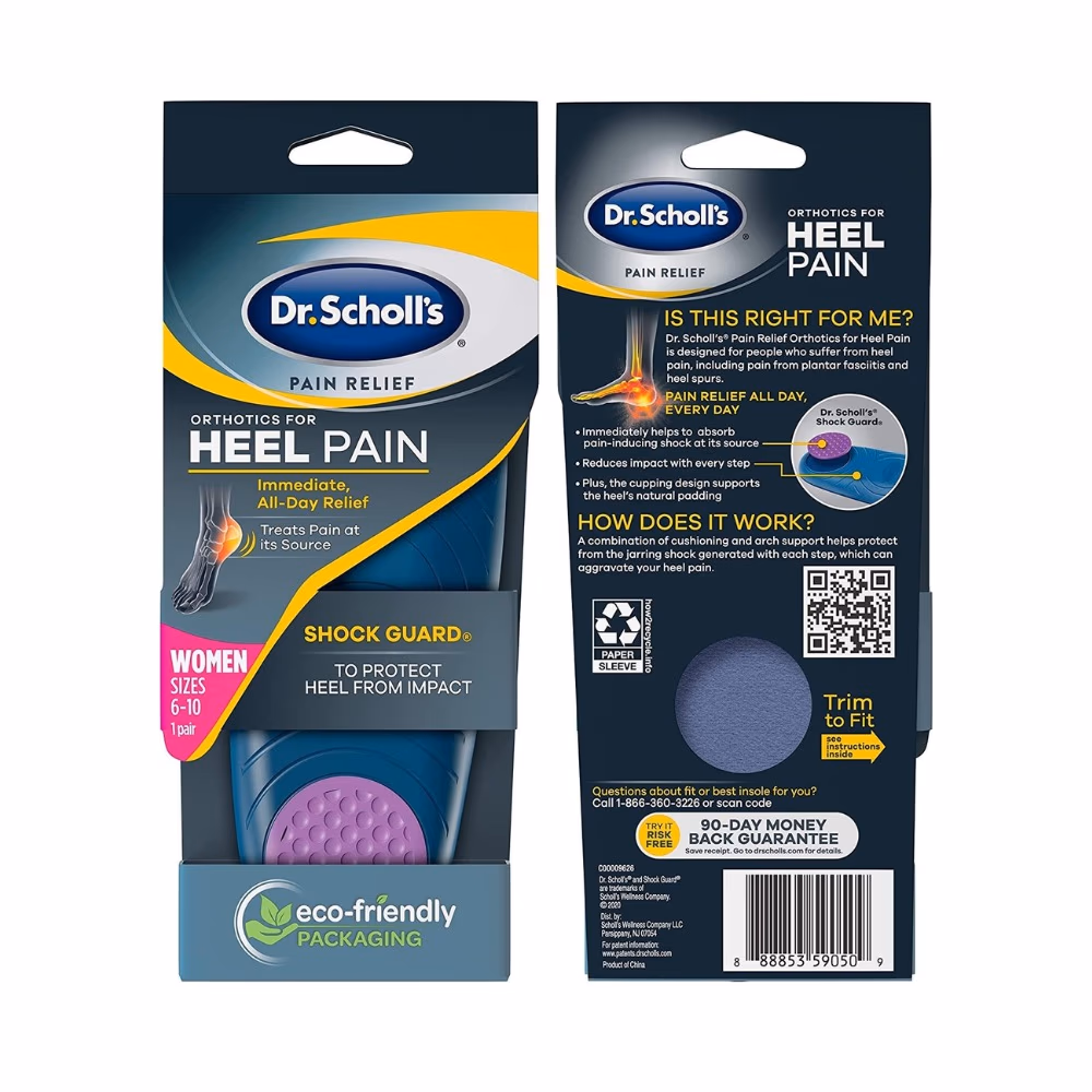 Dr. Scholl's Orthotic Heel Pain All Day Relief Women 5