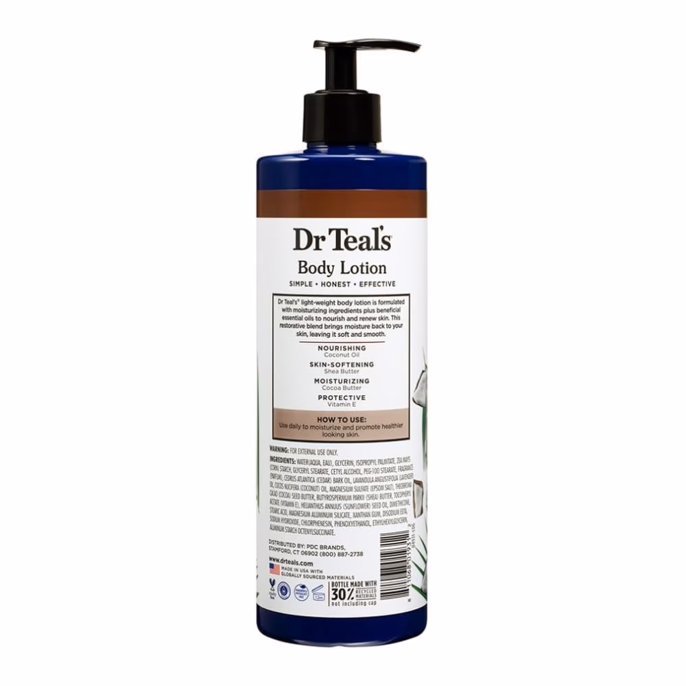 Dr. Teal's Eucalyptus & Spearmint Body Lotion 532ml 2