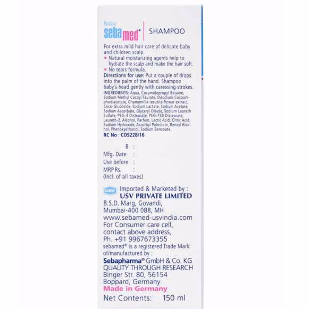 Sebamed Baby Shampoo 150ml 4
