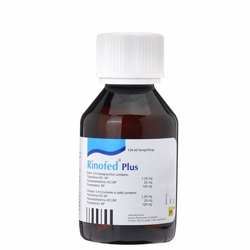 Rinofed Plus Syrup 120ml 3