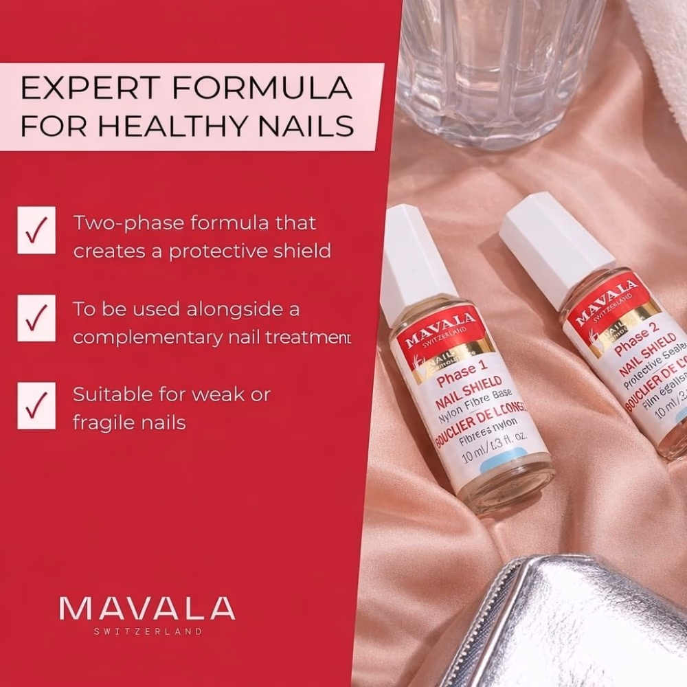 Mavala Nail Shield 10ml – Strengthening Treatment for Weak & Fragile Nails 5