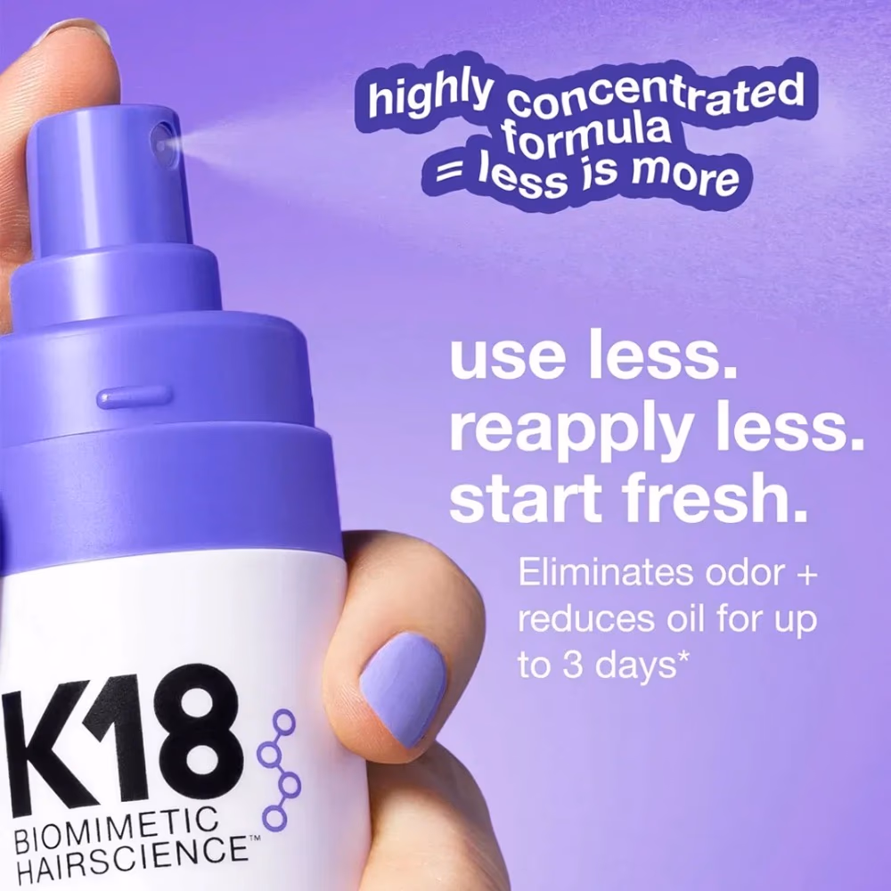 K18 Airwash Dry Shampoo 47ml - Refreshing Hair Cleanser & Volume Booster 5