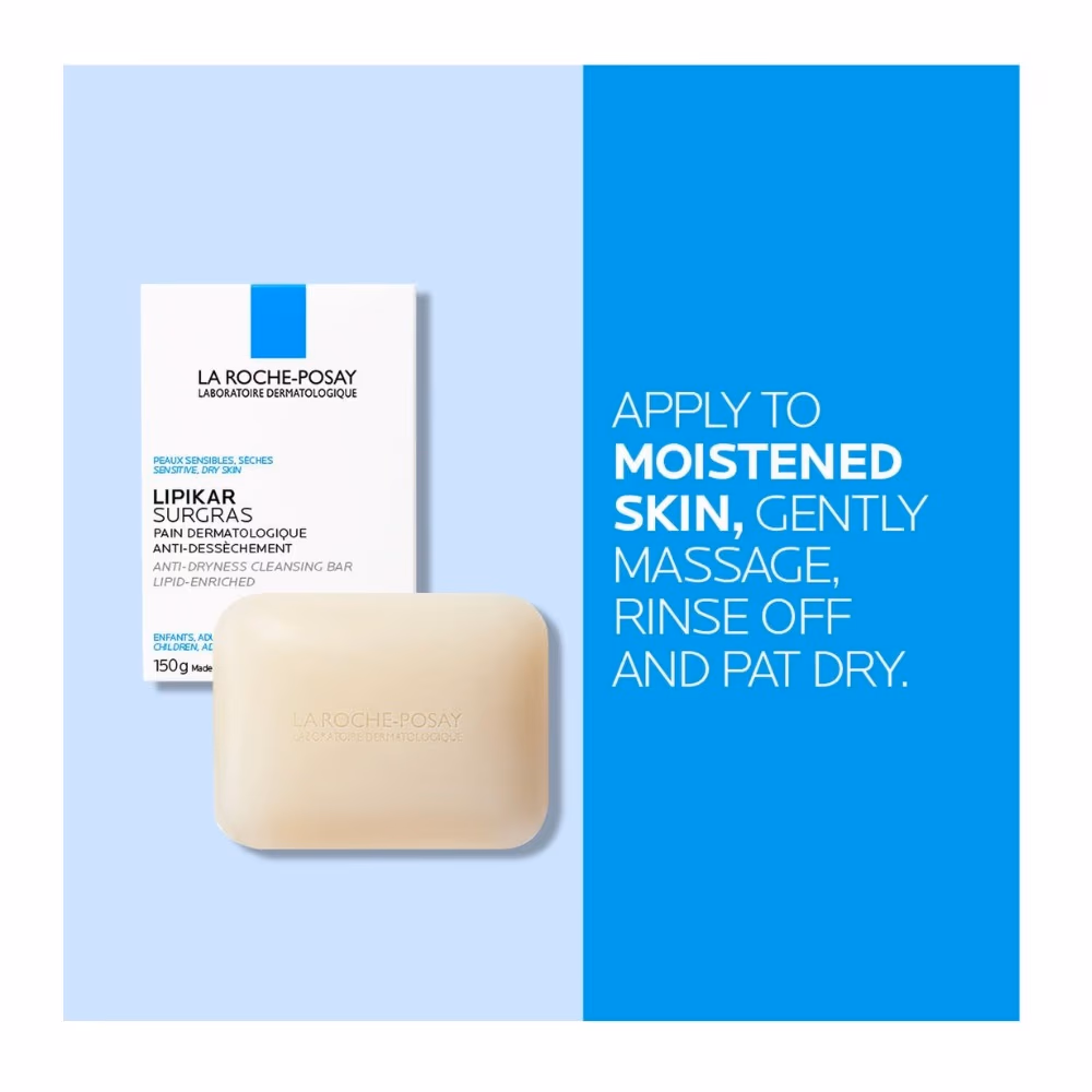 La Roche Lipikar Cleansing Bar 150gm 3