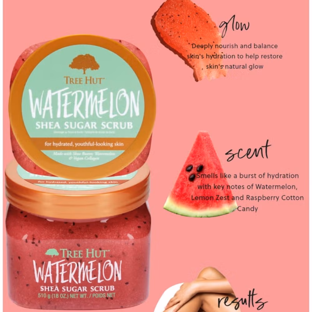 Tree Hut Watermelon Shea Sugar Body Scrub - 510 gm 2