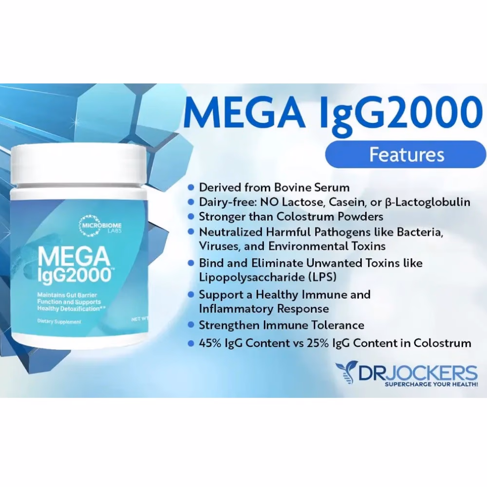Microbiome Labs Mega IgG2000 Powder 60g 4