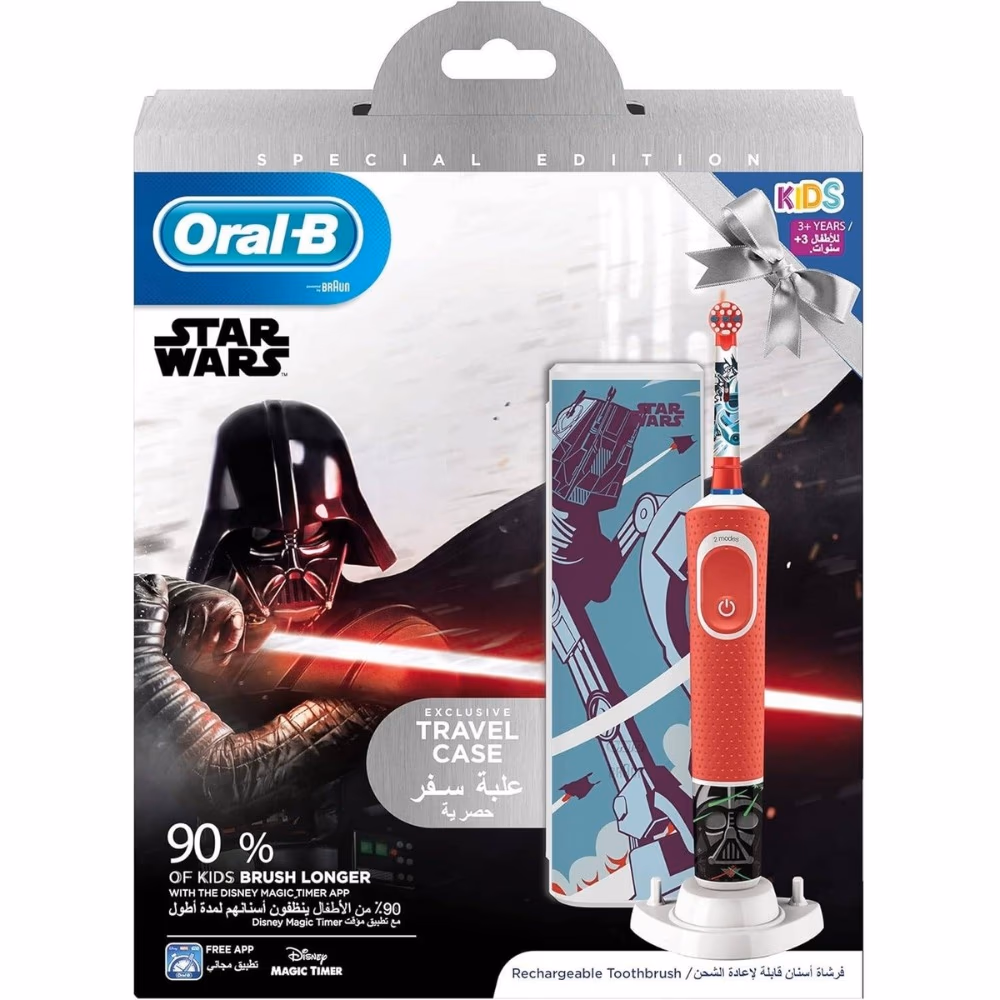 Oral-B Star Wars Rechargeable Toothbrush with Travel Case 2