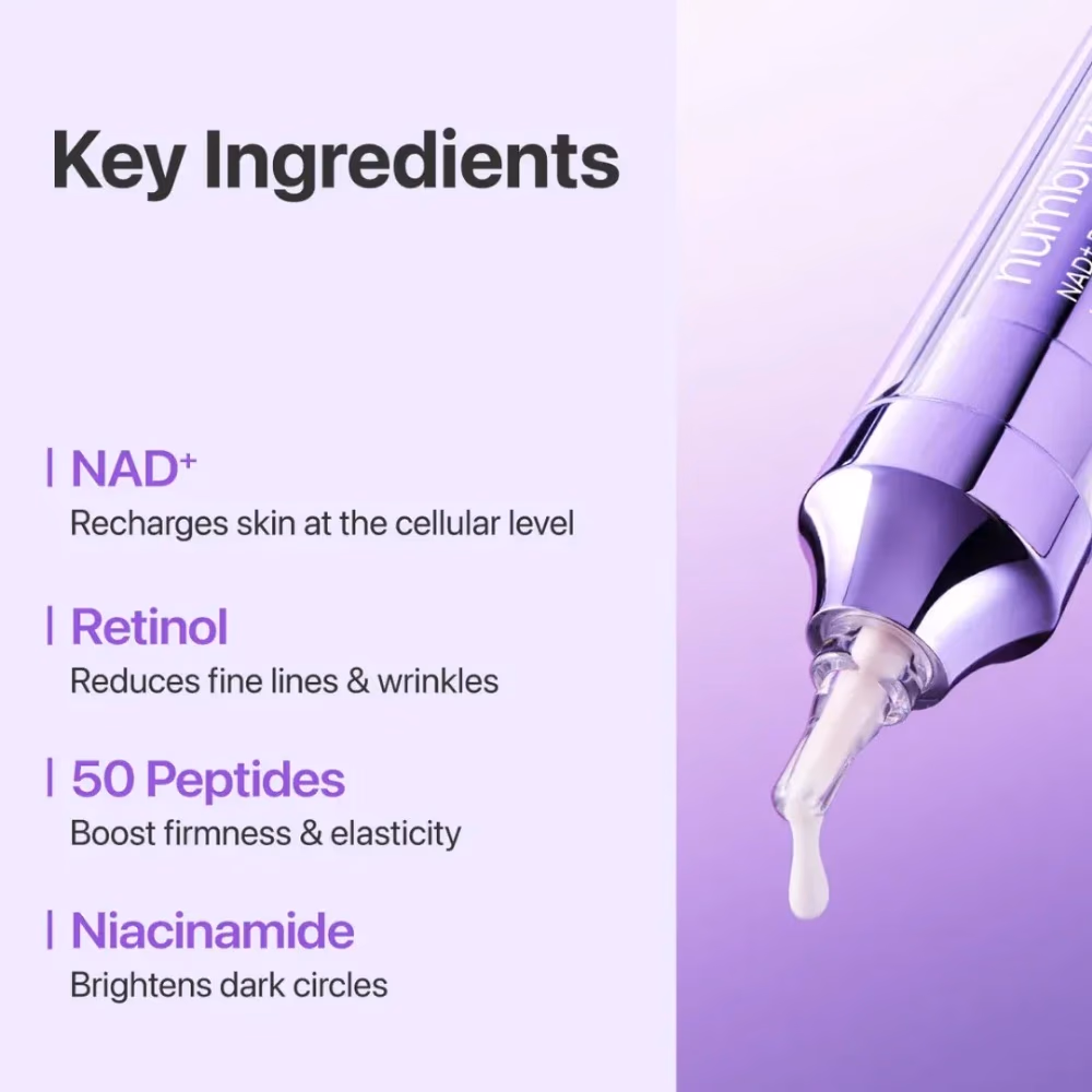 Numbuzin NAD+ Retinol Volumetox Eye Cream 10ml 5