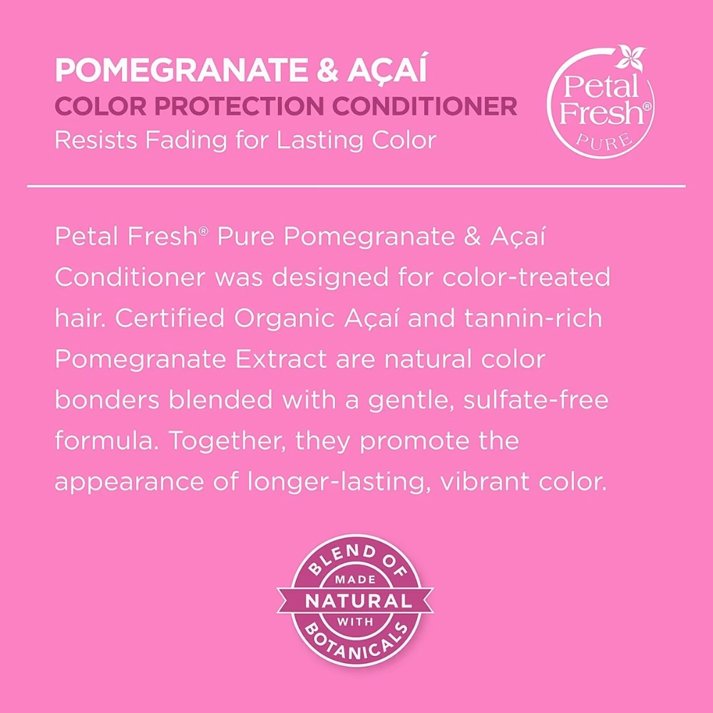 Petal Fresh Pomegranate & Acai Conditioner 355ml 4