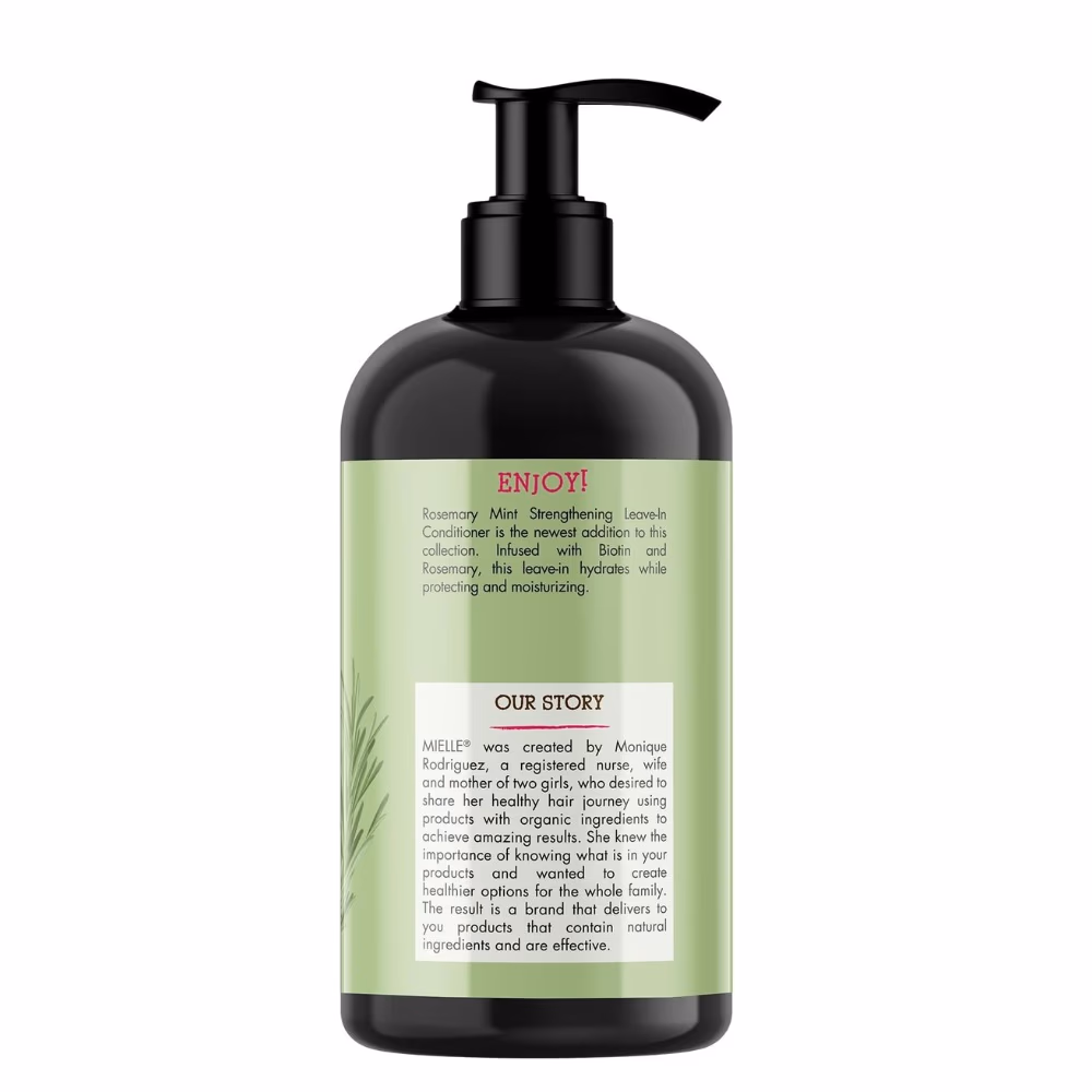 Mielle Rosemary Mint Strengthening Leave-In Conditioner 355ml 5
