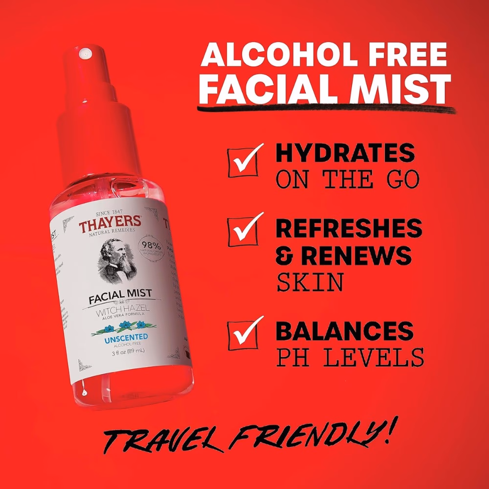 Thayers Facial Mist Unscented 89ml 2