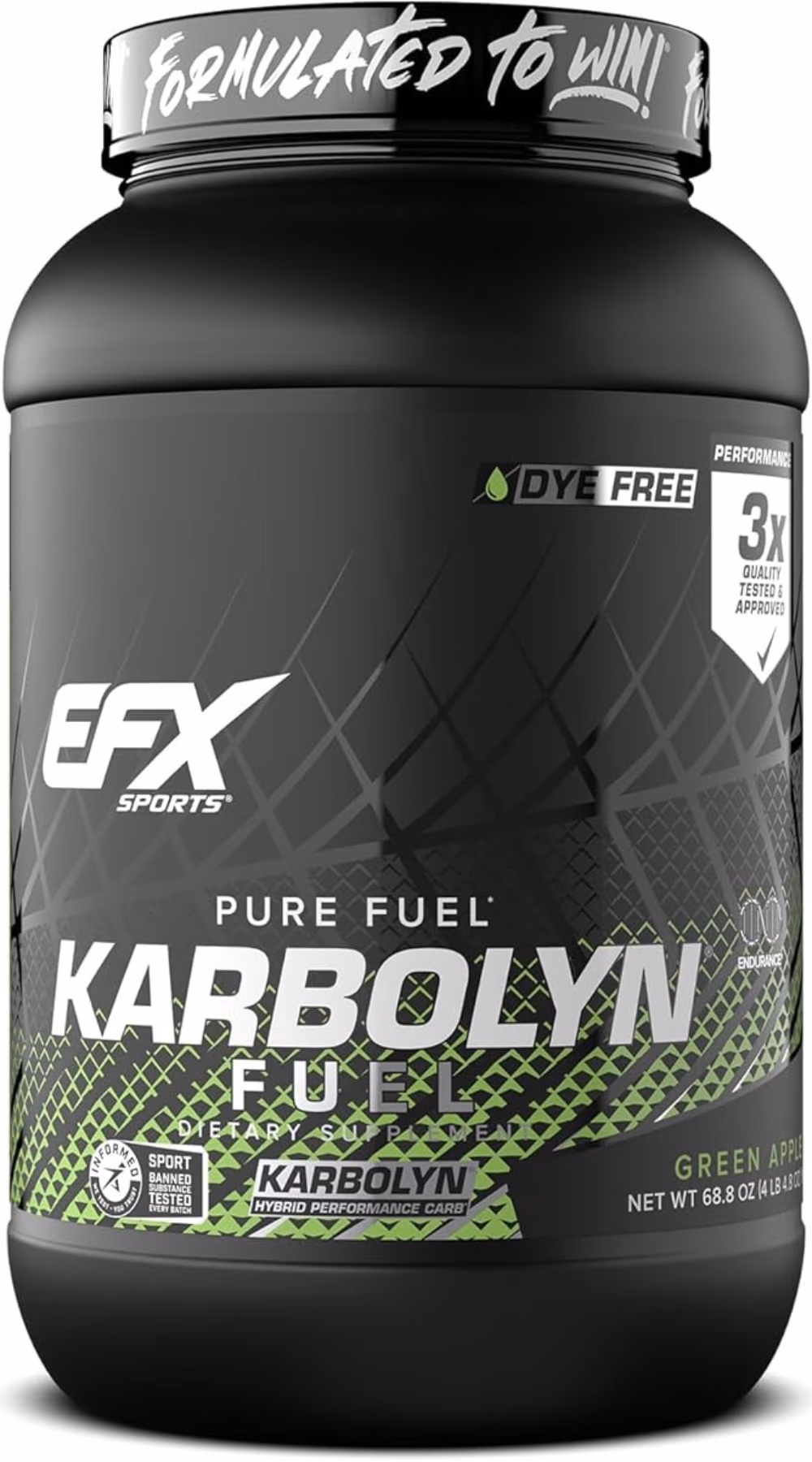 EFX Sports Karbolyn Fuel Green Apple 4LB 2