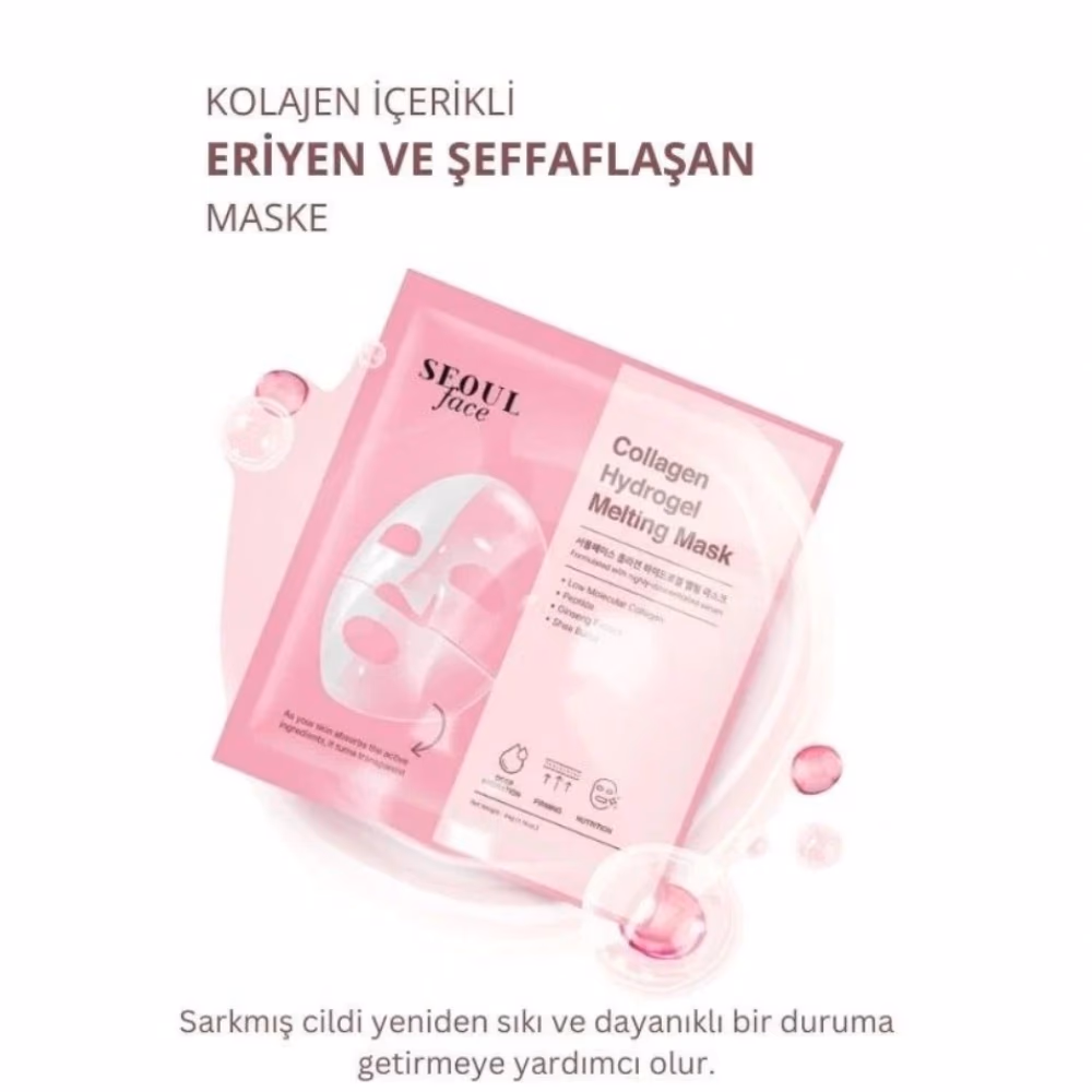 Seoul Collagen Hydrogel Melting Mask (34g) 3