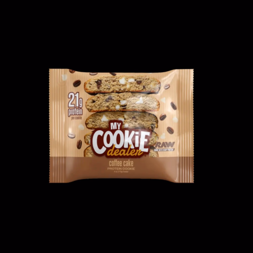 Raw My Cookie Dealer Protein Cookie Coffee Cake 113M 3
