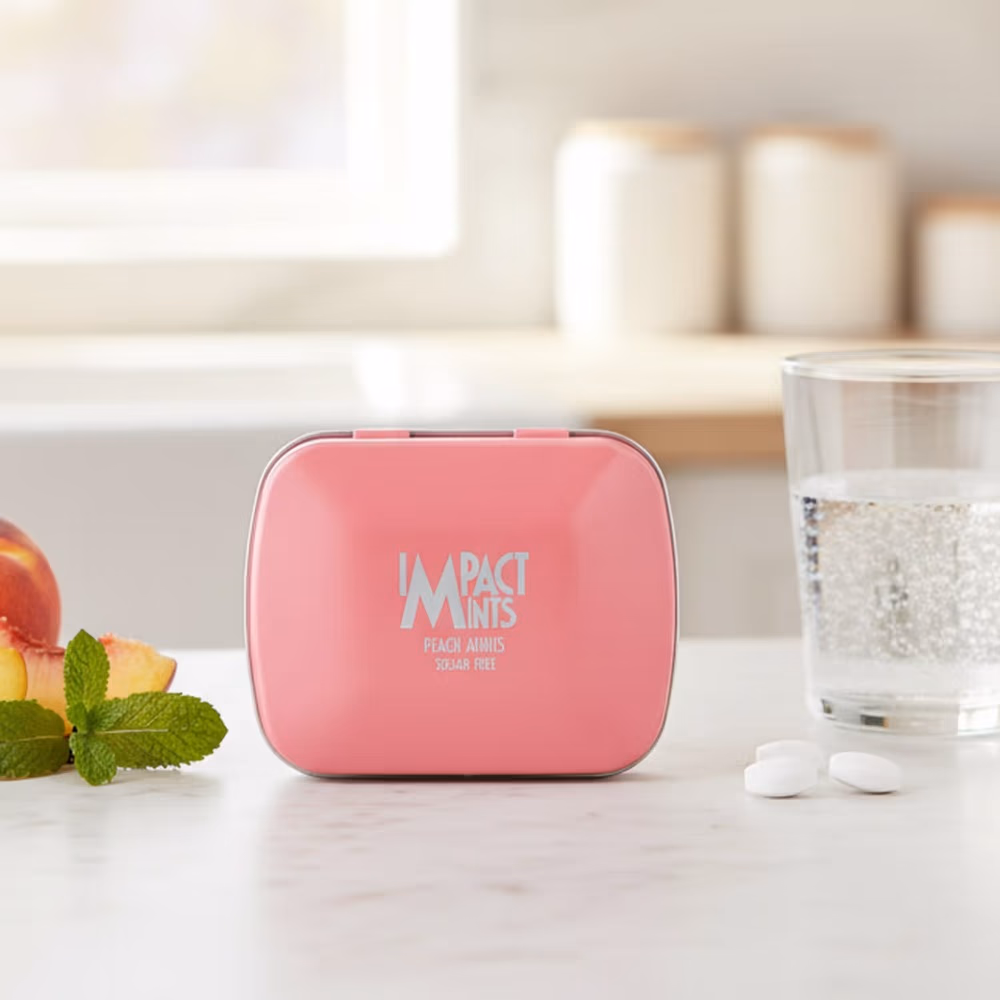 Impact Mints Peach Sugar-Free Mints 14g 5