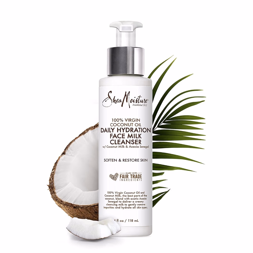 Shea Moisture Daily Hydration Face Milk Cleanser 118ml 4
