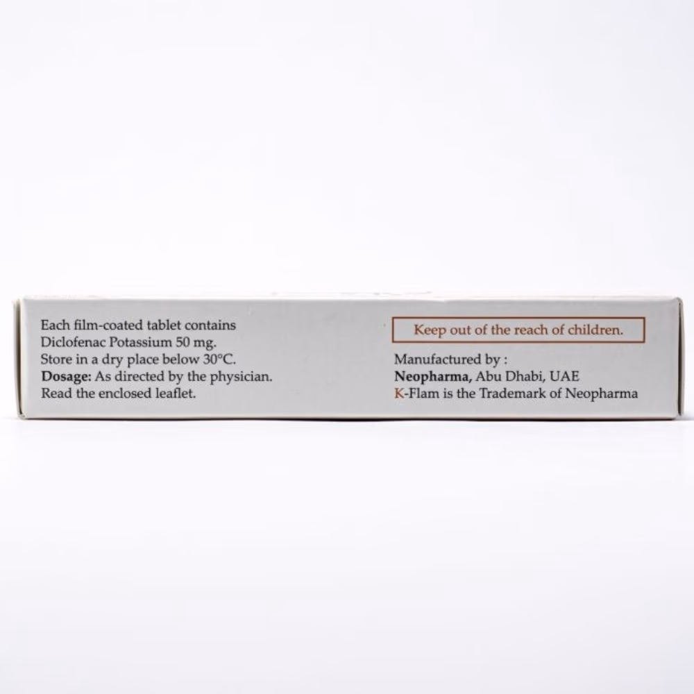 K-Flam 50mg Tablets 20s 3