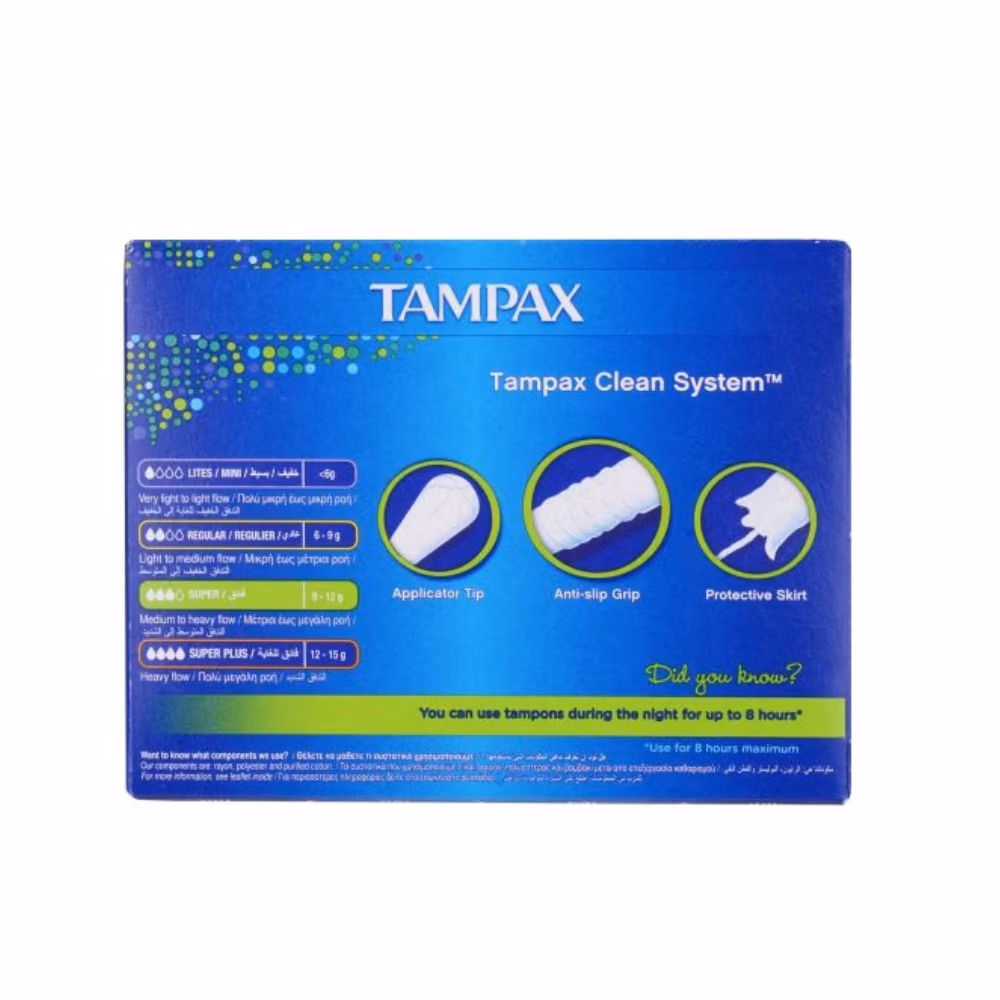 Tampax Super Tampons 12-Pack 2