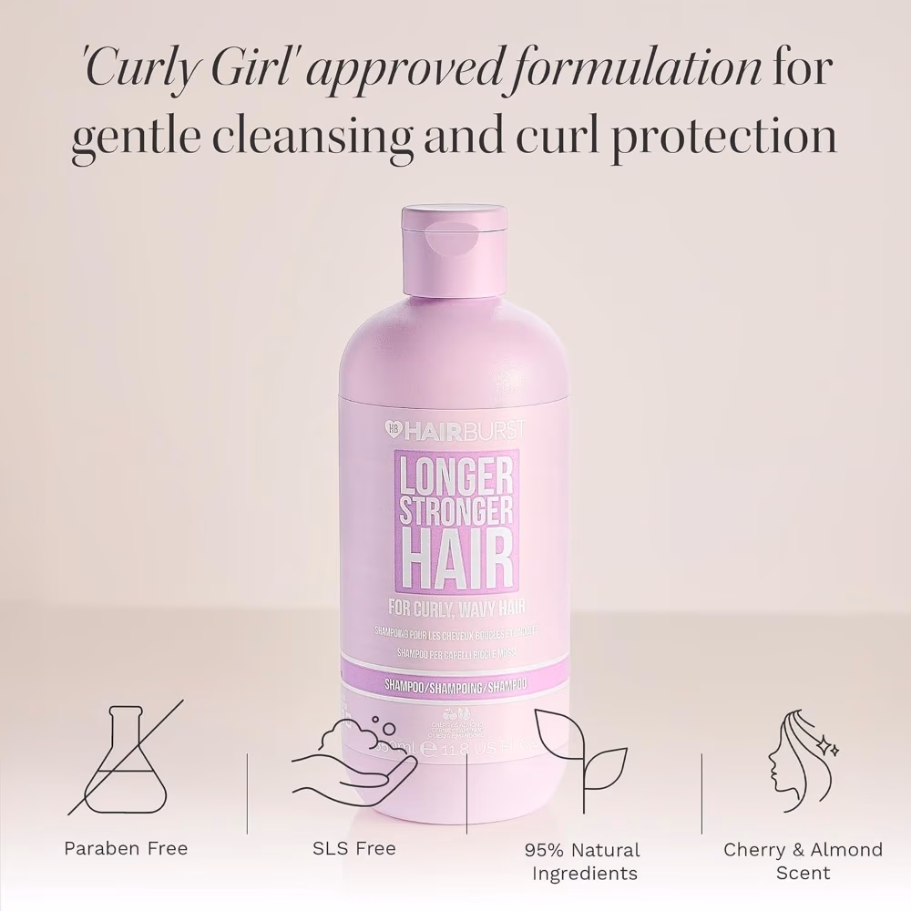 Hairburst Shampoo for Curly and Wavy Hair 350ml 2