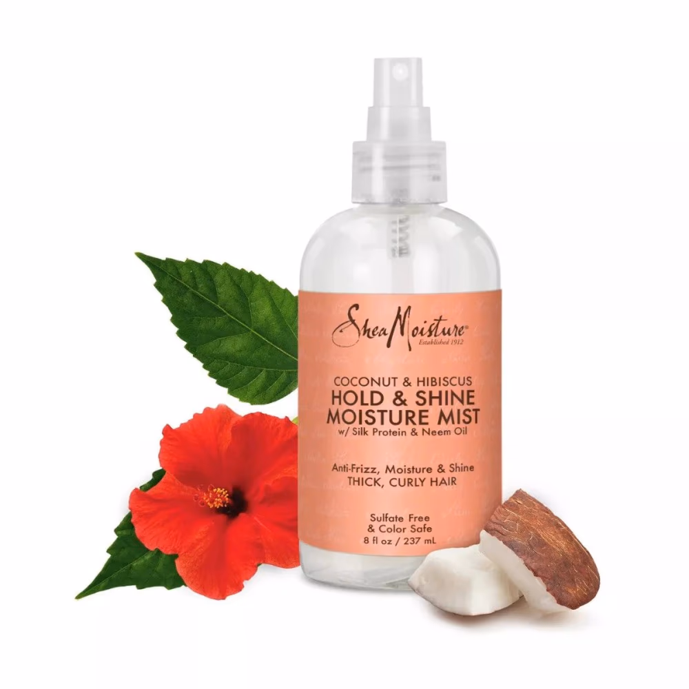 Shea Moisture Coconut and Hibiscus Hold Shine Moisture Mist 237ml 2