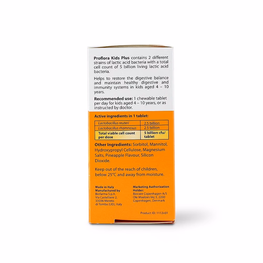 Proflora Kids Probiotic Chewable Tablets 30 Pieces 2