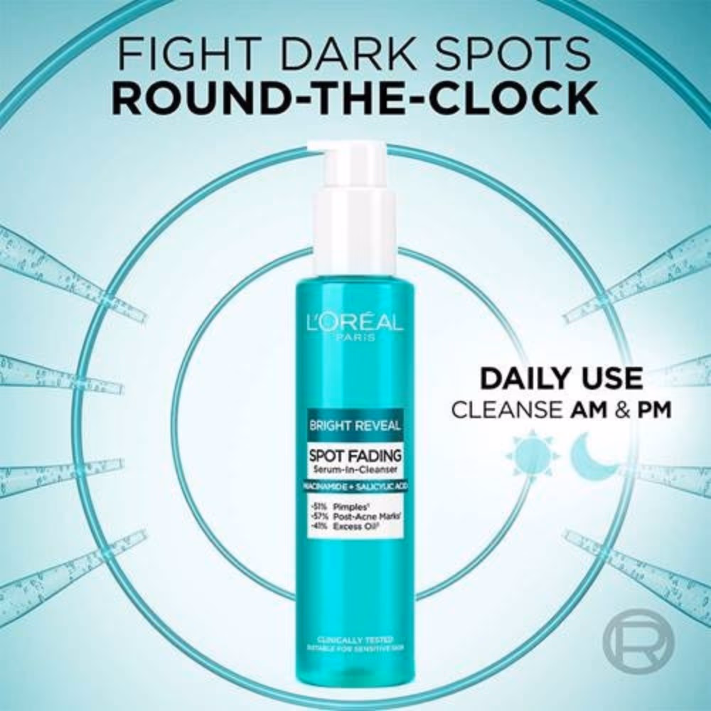 L’Oréal Bright Reveal Spot-Fading Cleanser 150ml 3