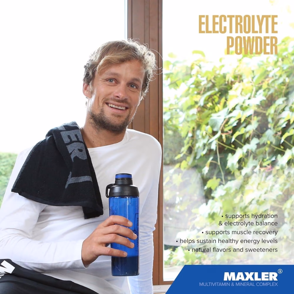 Maxler Electrolyte Powder Natural Flavor 204 g  2