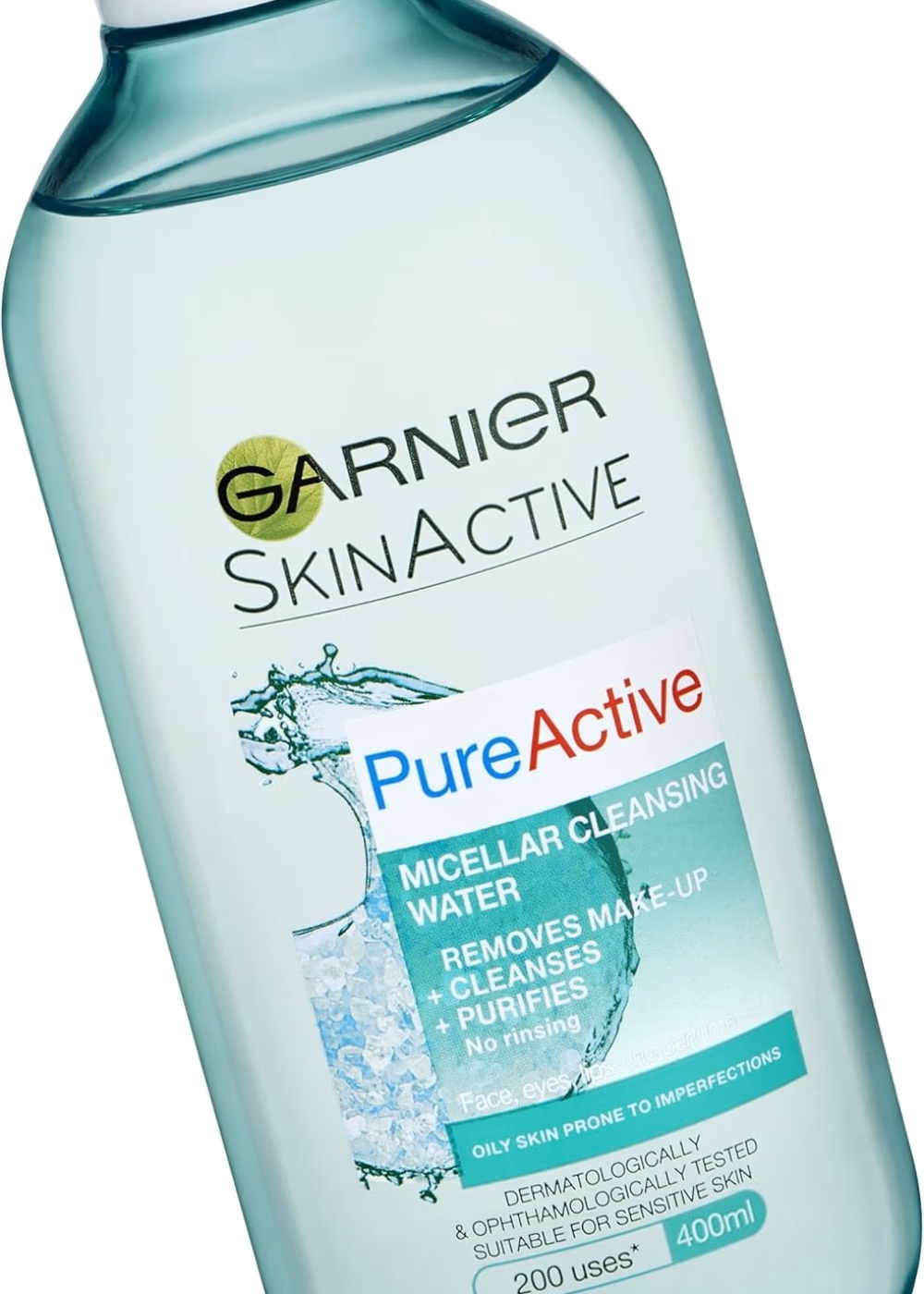 Garnier SkinActive Pure Active Micellar Water 400ml 2