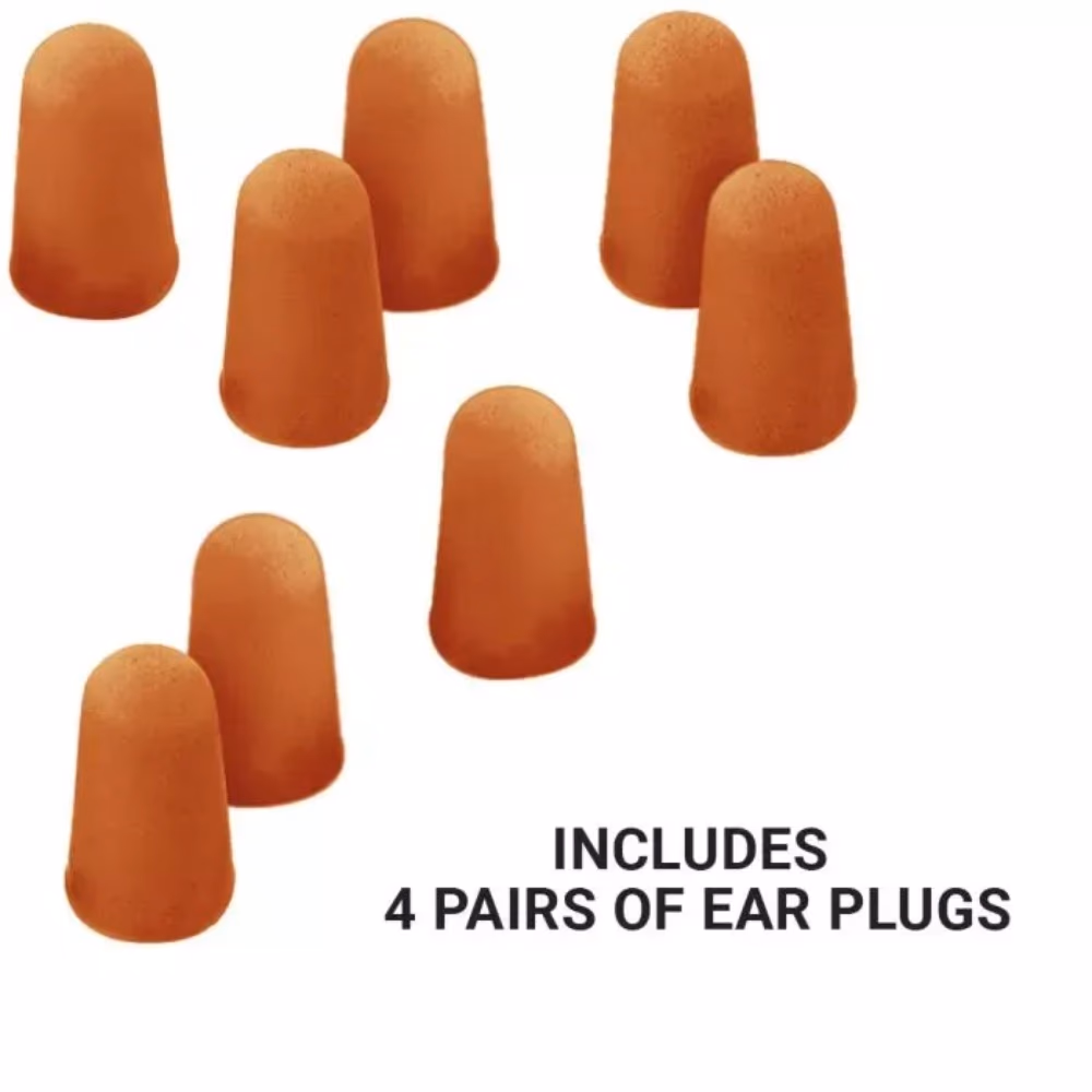 Ezycare Comfort Foam Ear Plugs – 4 Pairs with Case 2