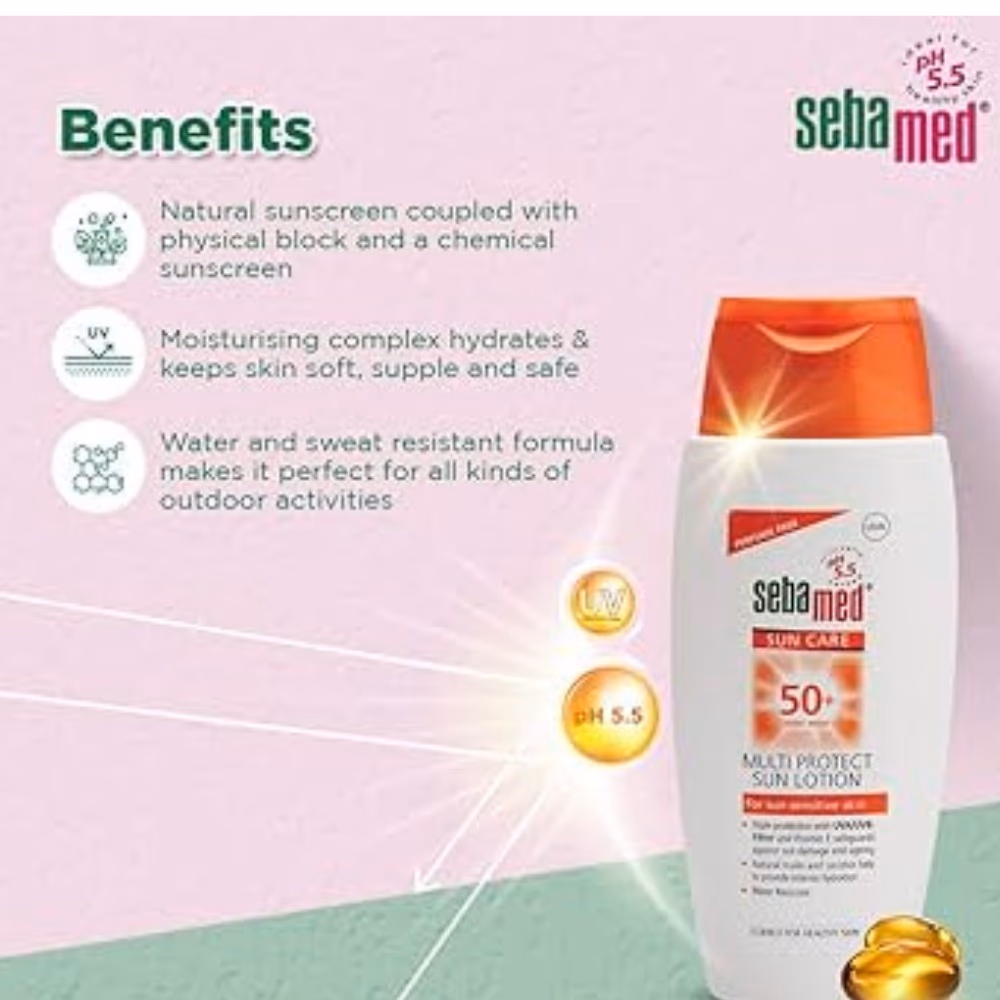 Sebamed SPF50+ Very High Multiprotection Sun Lotion 150ml 2