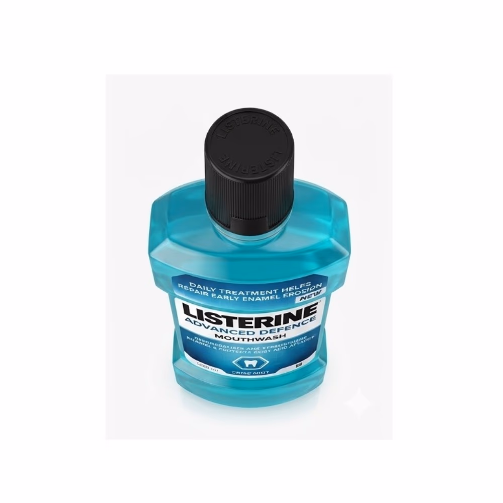 Listerine Advanced Defence Mouthwash Crisp Mint 500ml  2