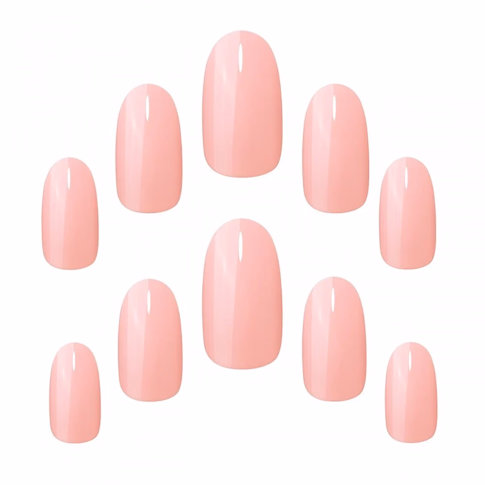 Elegant Touch Glowing Apricot Nails 24s 3