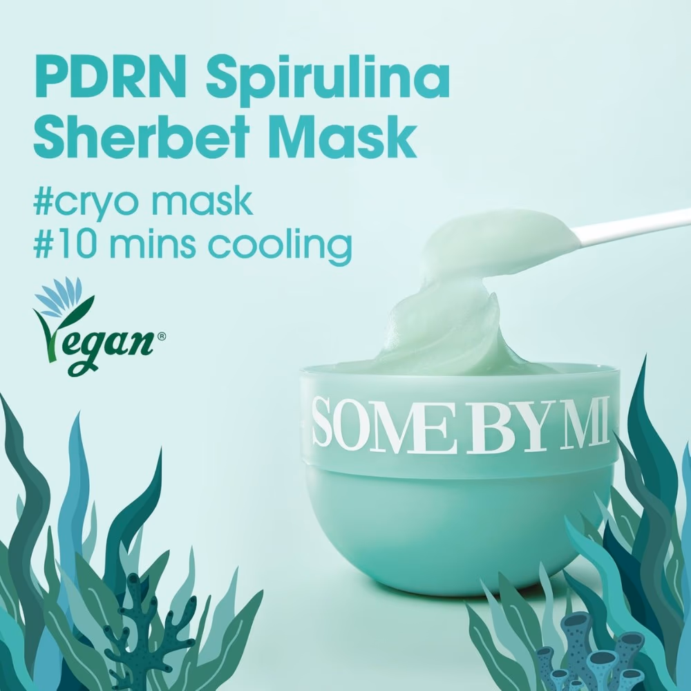 Some By Mi Pdrn Spirulina Soothing Sherbet Mask 2