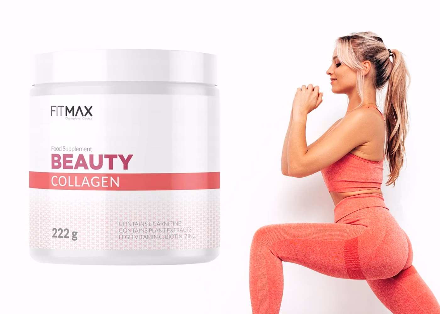 Fitmax Beauty Collagen Mango Passion Fruit flavor- 222gm 3