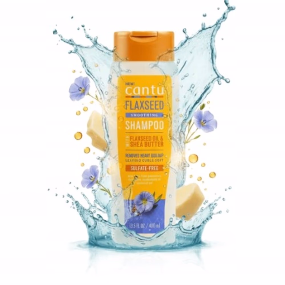 Cantu Flaxseed Smoothing Shampoo 400ml 2