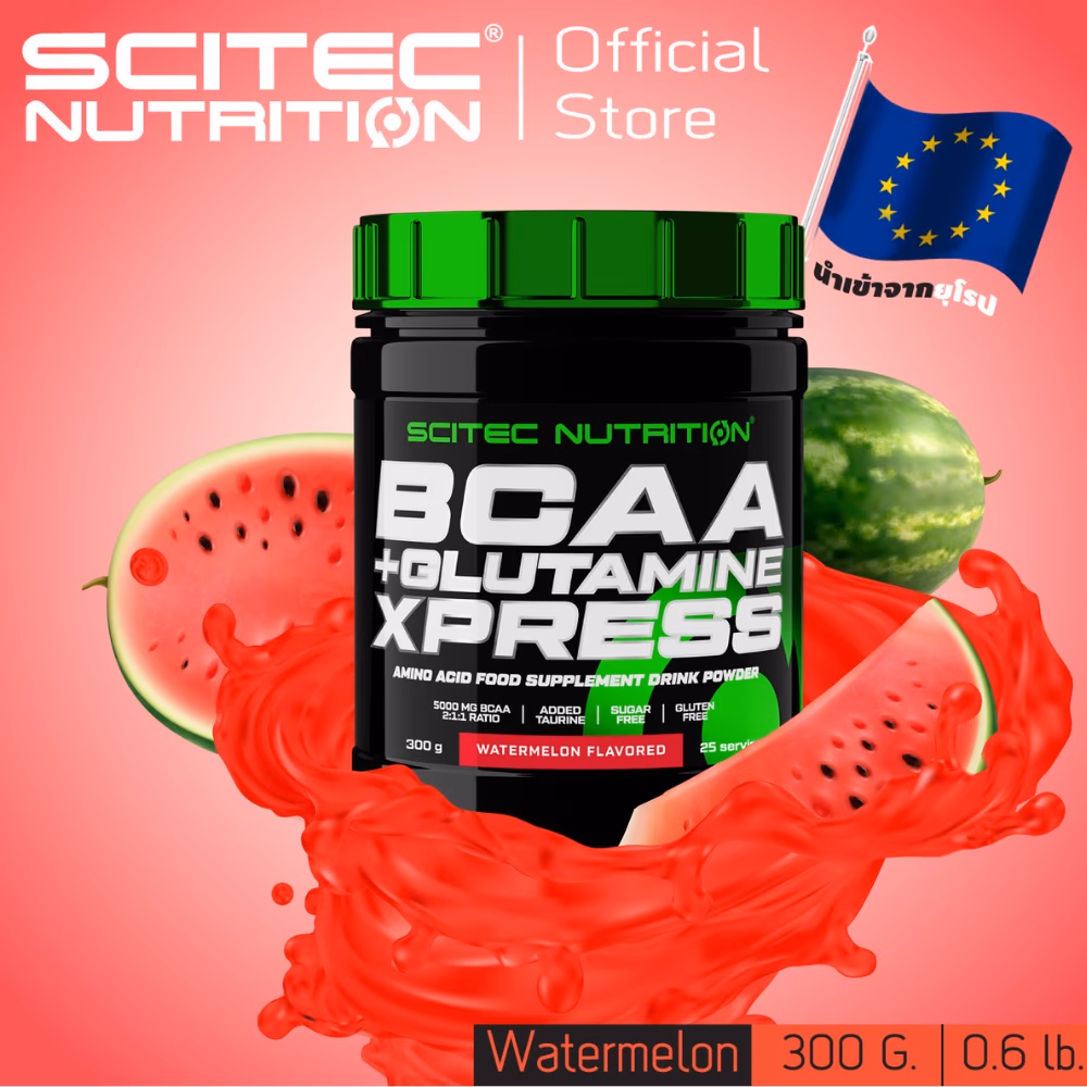 Scitec BCAA + Glutamine Xpress Watermelon 300g 2