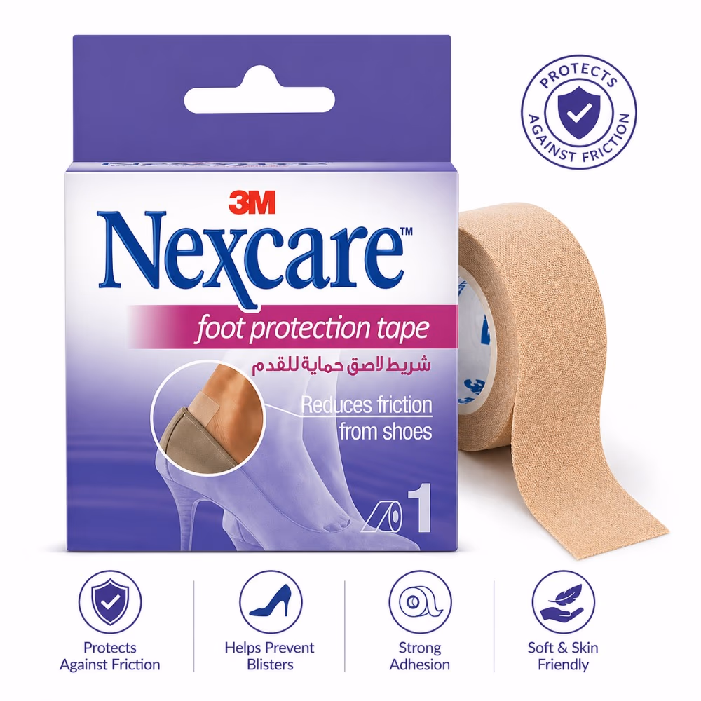 3M Nexcare Foot Protection Tape 25mm x 5m - Pack Of 1 2