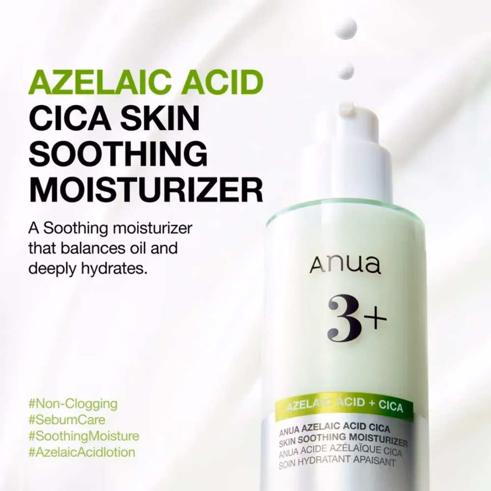 Anua Azelaic Acid 3 Cica Skin Soothing Moisturizer 100ml 2
