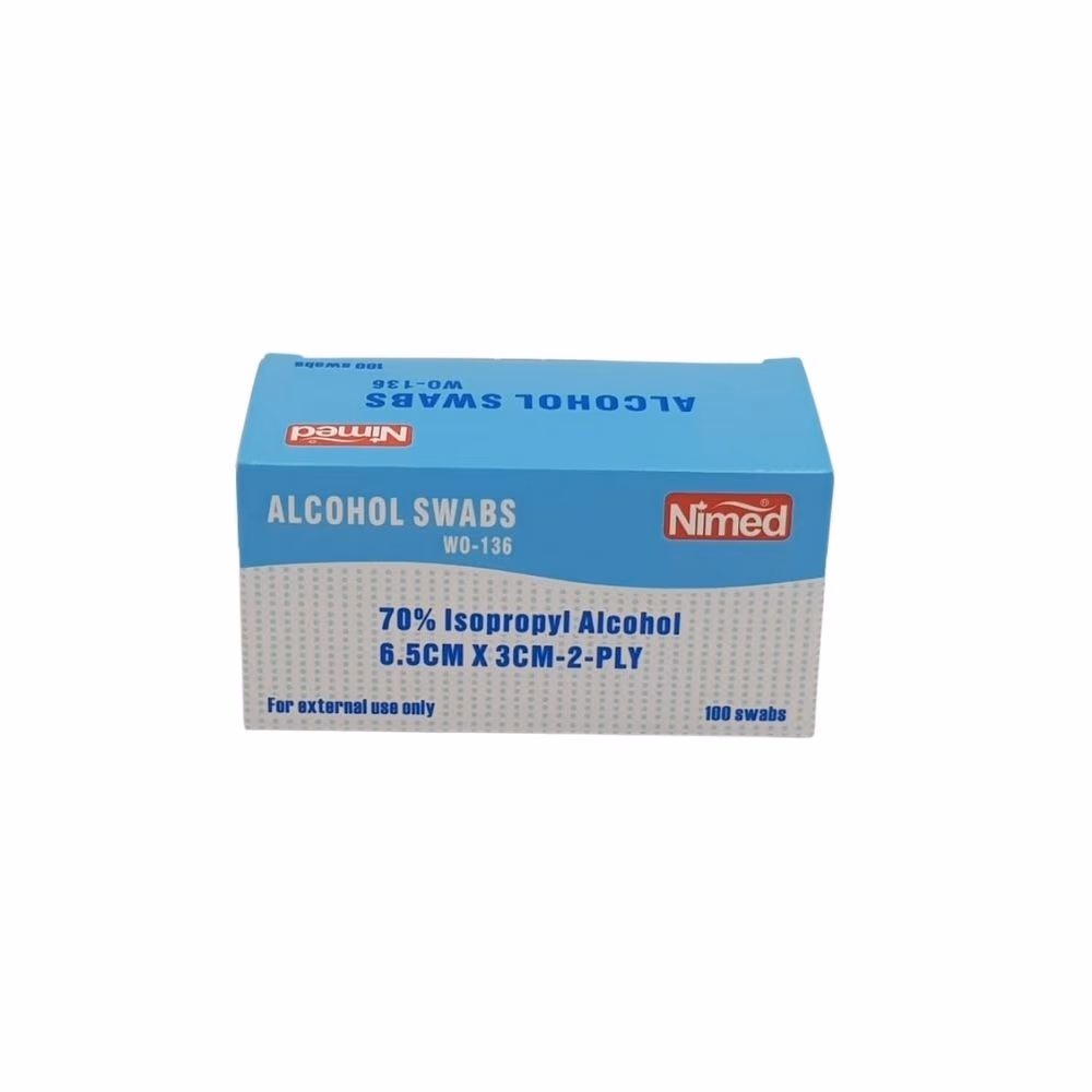 Nimed Alcohol Swabs 100s 2