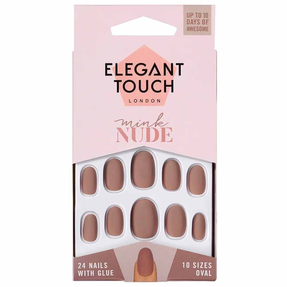 Elegant Touch Mink Nude Nails 24s 4