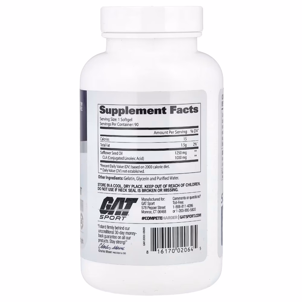 GAT CLA-1250mg 90 Softgels 2