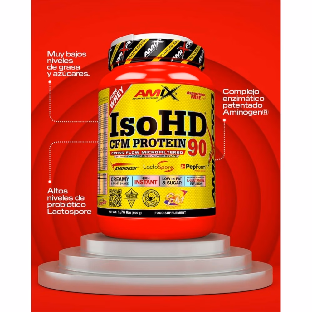 Amix Iso HD 90 CFM Protein NuttAmix 800g 2