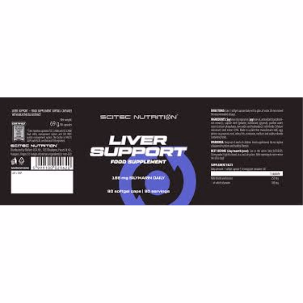 Scitec Nutrition Liver Support - 80 Capsules 3