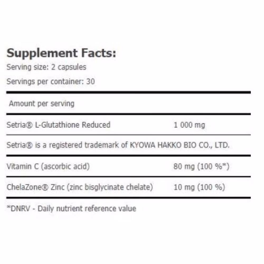 Amix GreenDay Glutathione 1000mg 60capsules 2