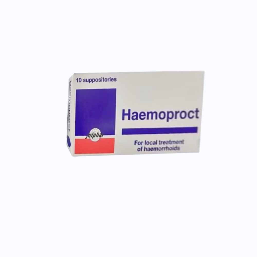 Haemoproct Rectal Suppositories 10s  2