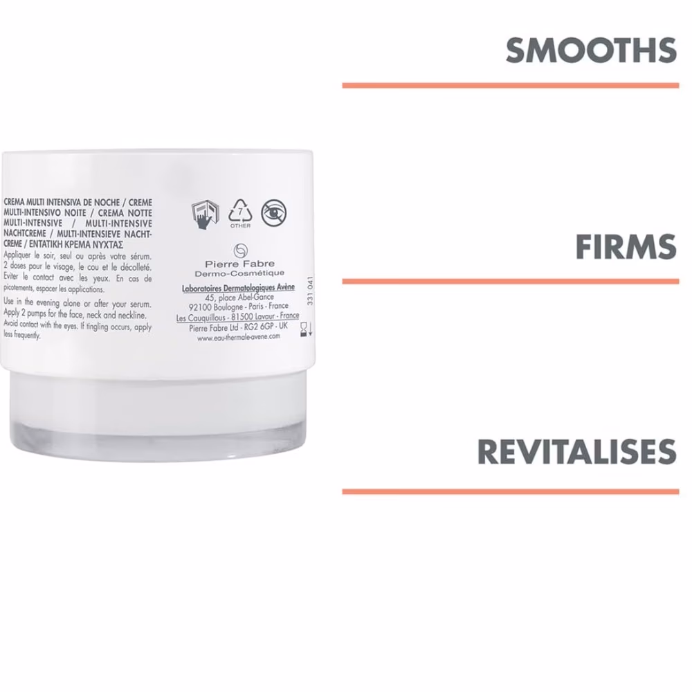 Avene Hyaluron Active B3 Multi Intens Night Cream 40m 3