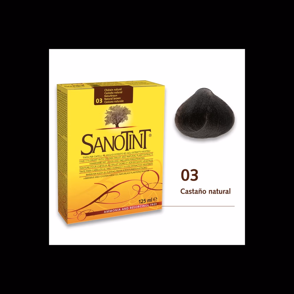 Sanotint Hair Color 03 Natural Brown 3