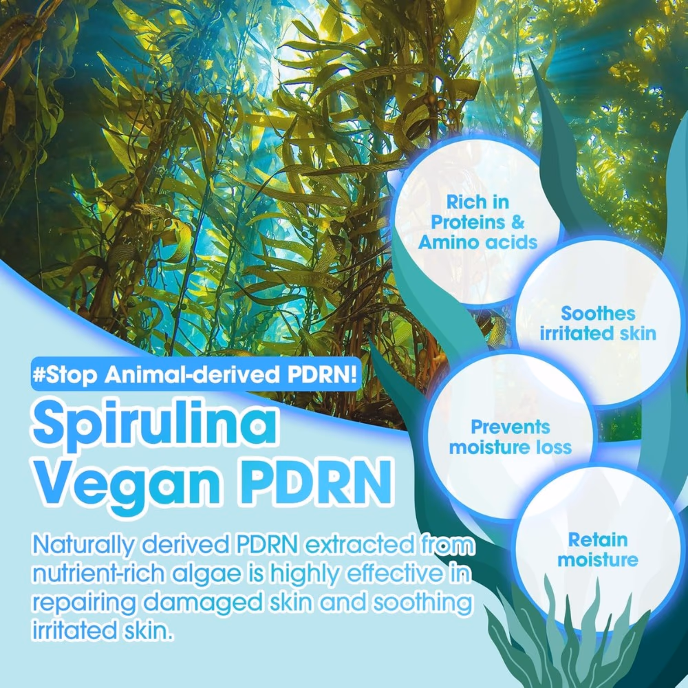 Some By Mi Pdrn Spirulina Sooth Repair Serum 50ml 5
