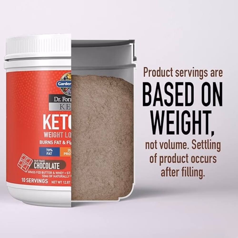 Garden of Life Keto Fit Weight Loss Shake Chocolate 365Gm 4