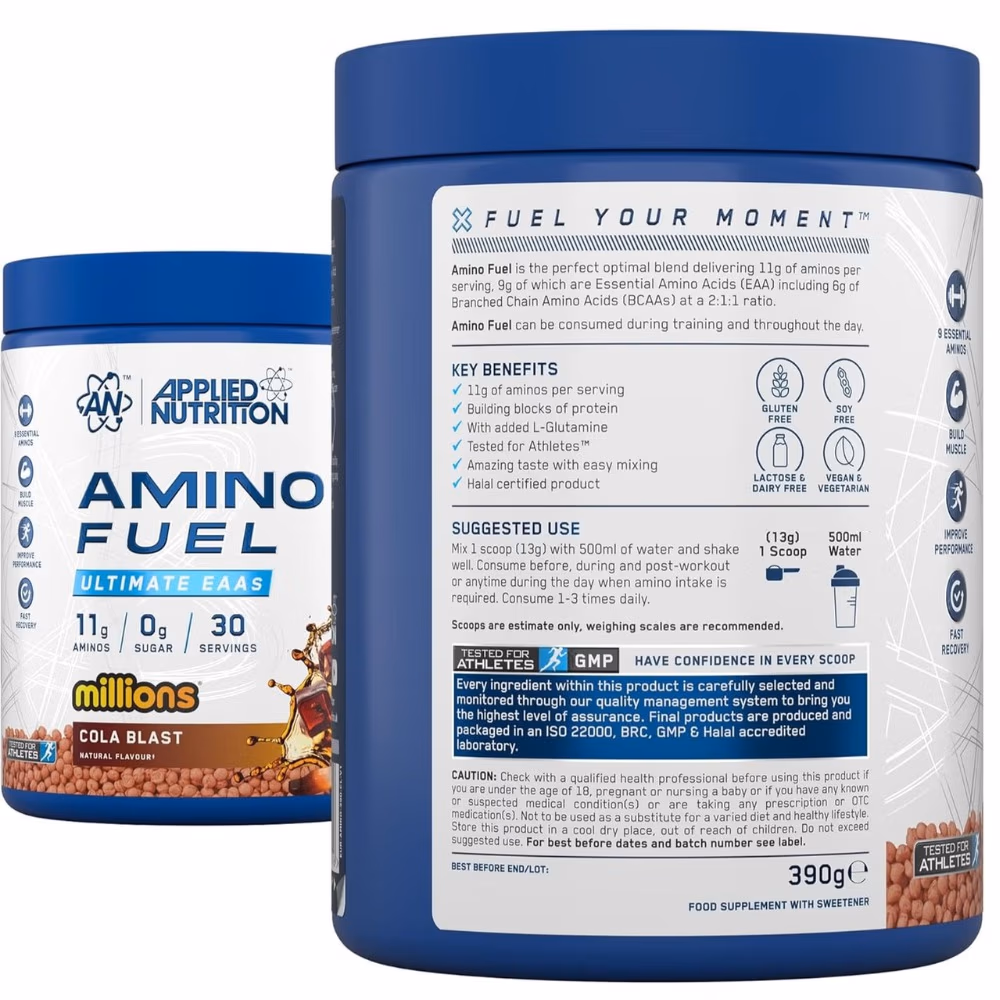 Applied Nutrition Amino Fuel Eaa Cola Blast 30 Servings 2